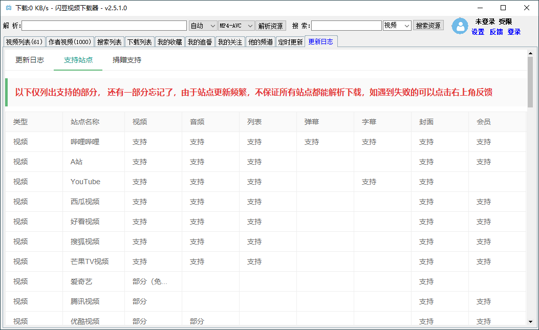 闪豆多平台视频下载器v3.1.0-首码网-网上创业赚钱首码项目发布推广平台