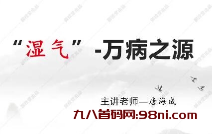 唐海成唐氏古中医：六合除湿疗法一期-首码网-网上创业赚钱首码项目发布推广平台