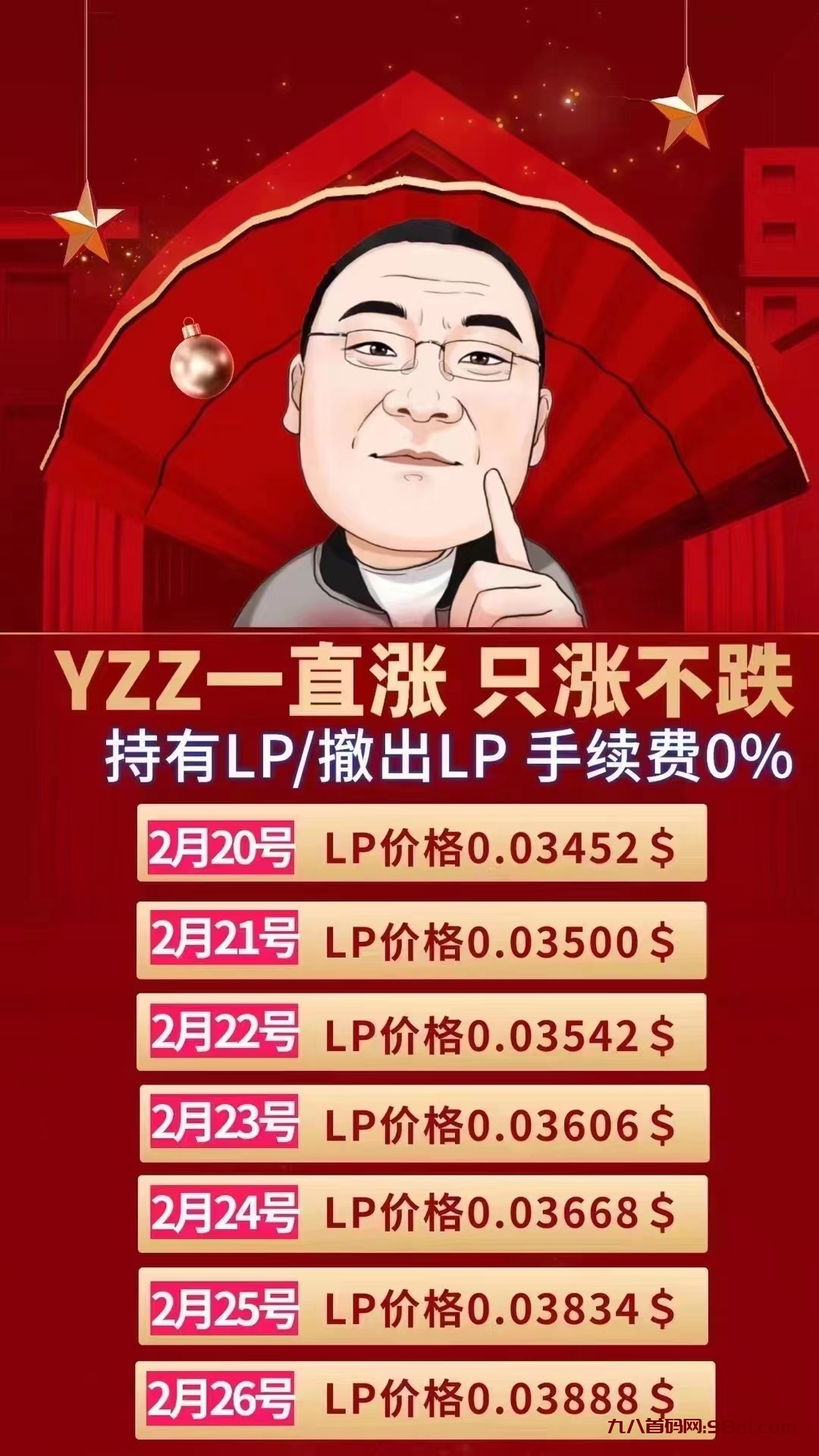 【第四代区块链-暴富机会】持有“LP”只涨不跌，每天2%的涨幅-首码网-网上创业赚钱首码项目发布推广平台